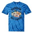Raised On 90's Country Music Lover Nostalgia Retro Vibe Tie-Dye T-Shirts Blue Tie-Dye