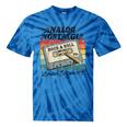 Retro Cassette Case 70s Vintage Music Analog Nostalgia Tie-Dye T-Shirts Blue Tie-Dye