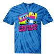 Retro Cassette Vintage 80s Nostalgia Tie-Dye T-Shirts Blue Tie-Dye
