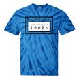 Retro Computer Screen I'm From The 1900s Birthday Raglan Baseball Tee Tie-Dye T-Shirts Blue Tie-Dye
