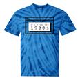 Retro Computer Screen I'm From The 1900s Birthday Tie-Dye T-Shirts Blue Tie-Dye