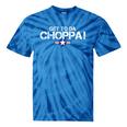 Retro Get To Da Choppa Shirt 80s Movie Nostalgia Tee Premium Tri-Blend Tie-Dye T-Shirts Blue Tie-Dye Retro Get To Da Choppa Shirt 80s Movie Nostalgia Tee Premium Tri-Blend Tie-Dye T-Shirts Blue Tie-Dye