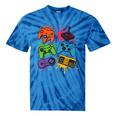 Retro Gamer Controller 80s 90s Video Game Arcade Nostalgia Tie-Dye T-Shirts Blue Tie-Dye Retro Gamer Controller 80s 90s Video Game Arcade Nostalgia Tie-Dye T-Shirts Blue Tie-Dye