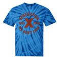 Retro Gen X 1965-1980 Sarcastic Nostalgia Graphic Tie-Dye T-Shirts Blue Tie-Dye