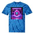 Retro Nostalgia Vaporwave- Error 404 Tie-Dye T-Shirts Blue Tie-Dye
