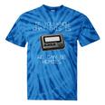 Retro Pager 90s Nostalgia Premium Tri-Blend Tie-Dye T-Shirts Blue Tie-Dye