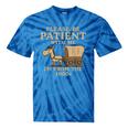 Retro Please Be Patient With Me I'm From The 1900s Vintage Tie-Dye T-Shirts Blue Tie-Dye