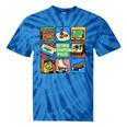 Retro Starter Pack 80s 90s Vintage Nostalgia Cassette Tape Tie-Dye T-Shirts Blue Tie-Dye