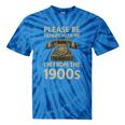 Retro Vintage Please Be Patient With Me I'm From The 1900s Premium Tie-Dye T-Shirts Blue Tie-Dye Retro Vintage Please Be Patient With Me I'm From The 1900s Premium Tie-Dye T-Shirts Blue Tie-Dye