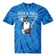 Rock & Roll Wizard Music Nostalgia Premium Tri-Blend Tie-Dye T-Shirts Blue Tie-Dye