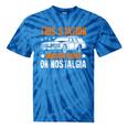 This Station Wagon Runs On Nostalgia Wagon Tie-Dye T-Shirts Blue Tie-Dye