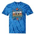 Summer ’95 Retro Cassette Tape Nostalgia Music Lover Premium Tri-Blend Tie-Dye T-Shirts Blue Tie-Dye