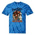 Support Your Local Trick Or Treaters Retro Spooky Nostalgia Tie-Dye T-Shirts Blue Tie-Dye