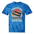 Tracking Adjustments Required Nostalgia VHS Retro Tape Tie-Dye T-Shirts Blue Tie-Dye