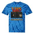 VHS Tape Nostalgia Old School Technology Humor Tie-Dye T-Shirts Blue Tie-Dye VHS Tape Nostalgia Old School Technology Humor Tie-Dye T-Shirts Blue Tie-Dye