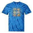 Vibey Nostalgia & Retro Charm Tie-Dye T-Shirts Blue Tie-Dye