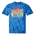 Vintage 1970 Retro Style 70's Born Nostalgia Vibe Birthday Premium Tri-Blend Tie-Dye T-Shirts Blue Tie-Dye Vintage 1970 Retro Style 70's Born Nostalgia Vibe Birthday Premium Tri-Blend Tie-Dye T-Shirts Blue Tie-Dye