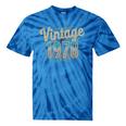 Vintage 1978 Retro Year Groovy 70s For Dad Nostalgia Tie-Dye T-Shirts Blue Tie-Dye