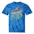 Vintage 1980 Retro Badge Decade Nostalgia Graphic Emblem Premium Tri-Blend Tie-Dye T-Shirts Blue Tie-Dye Vintage 1980 Retro Badge Decade Nostalgia Graphic Emblem Premium Tri-Blend Tie-Dye T-Shirts Blue Tie-Dye