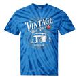 Vintage Hot Rods USA Forever Classic Car Nostalgia Tie-Dye T-Shirts Blue Tie-Dye