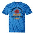 Vintage Please Be Patient With Me I'm From The 1900s Funny Tie-Dye T-Shirts Blue Tie-Dye