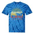 Vintage Sunset Please Be Patient With Me I'm From The 1900s Premium Tie-Dye T-Shirts Blue Tie-Dye
