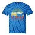 Vintage Sunset Please Be Patient With Me I'm From The 1900s Tie-Dye T-Shirts Blue Tie-Dye