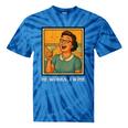 I Wine Housewife Retro Nostalgia Classic 1950s Vintage Humor Tie-Dye T-Shirts Blue Tie-Dye