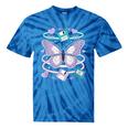 Y2K Butterfly Floppy Disk Art Digital Nostalgia Tie-Dye T-Shirts Blue Tie-Dye Y2K Butterfly Floppy Disk Art Digital Nostalgia Tie-Dye T-Shirts Blue Tie-Dye