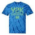 Y2K Survivor 2000s Nostalgia Retro Vintage Nostalgic Tie-Dye T-Shirts Blue Tie-Dye