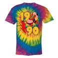 1990 Retro Roller Skate Vintage 90s Nostalgia Collector Tie-Dye T-Shirts Rainbow Tie-Dye