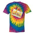 80's 90's Retro Music Party Costume Nostalgia Cassette Tie-Dye T-Shirts Rainbow Tie-Dye