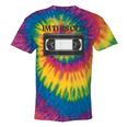 80s VHS Video Cassette Nostalgia Tie-Dye T-Shirts Rainbow Tie-Dye