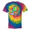 80's Vintage Cassette Tape Nostalgia Mixtape Era 1980s Retro Tie-Dye T-Shirts Rainbow Tie-Dye