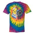 90s Retro Cassette And Walkman Nostalgia Graphic Tee Tie-Dye T-Shirts Rainbow Tie-Dye