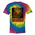 Antiques Collector Writing Retro Nostalgia Curiosity Tie-Dye T-Shirts Rainbow Tie-Dye