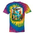 Aqua In The Skies Frutiger Aero Tie-Dye T-Shirts Rainbow Tie-Dye