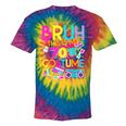 Bruh This Is My 70's Costume Nostalgia Mixtape 1970s Party Tie-Dye T-Shirts Rainbow Tie-Dye