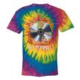 Buffering Glitched CD On Fire 2000s Nostalgia Tie-Dye T-Shirts Rainbow Tie-Dye