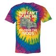 You Can't Scare Me I'm From The 1900s Retro Vintage Car Tie-Dye T-Shirts Rainbow Tie-Dye