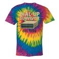 Dial Up Survivor Retro 90s Internet Nostalgia Tie-Dye T-Shirts Rainbow Tie-Dye