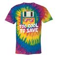 Floppy Disk Retro Tech Nostalgia Old School Computing Humor Tie-Dye T-Shirts Rainbow Tie-Dye