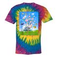 Frutiger Aero Aesthetic Tech Cherry Blossom Fishes Bubbles Tie-Dye T-Shirts Rainbow Tie-Dye Frutiger Aero Aesthetic Tech Cherry Blossom Fishes Bubbles Tie-Dye T-Shirts Rainbow Tie-Dye