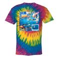 Frutiger Aero Retro Vibes Y2K Retro Grunge Tie-Dye T-Shirts Rainbow Tie-Dye
