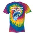 Frutiger Aero Splashy Dolphin Y2k Aesthetic Graphic Premium Tie-Dye T-Shirts Rainbow Tie-Dye