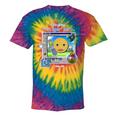 Frutiger Aero Y2K Meme Graphic 2000s Nostalgia Tie-Dye T-Shirts Rainbow Tie-Dye
