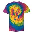 LA Fair Los Angeles County Vintage Nostalgia Tie-Dye T-Shirts Rainbow Tie-Dye
