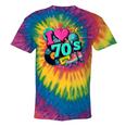 I Love The 70s Retro Cassette Roller Vinyl Disco Nostalgia Tie-Dye T-Shirts Rainbow Tie-Dye I Love The 70s Retro Cassette Roller Vinyl Disco Nostalgia Tie-Dye T-Shirts Rainbow Tie-Dye