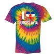 I Love Yugoslavia Proud Yugoslav Nostalgia Saying Tie-Dye T-Shirts Rainbow Tie-Dye