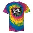 Mixed Tape Emotions Music Lover Nostalgia Quote Tie-Dye T-Shirts Rainbow Tie-Dye